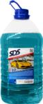 Жидкость омывателя зимняя SDS Exllusive 5L (Цвет синий, зеленая крышка  до -30 ) без запаха.