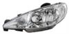 Фара левая Peugeot 206 {Depo 5501121LLDEM} Фара левая Peugeot 206 {Depo 5501121LLDEM}